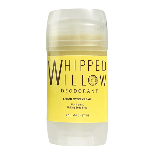 Whipped Willow aluminum free Lemon deodorant