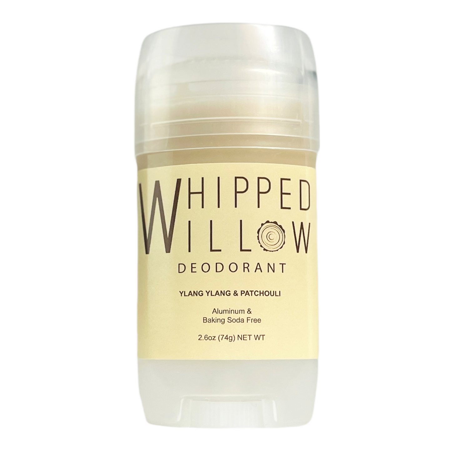 Whipped Willow Ylang Ylang Patchouli natural deodorant stick